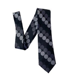 Michael Kors Black Dot Silk Neck Tie